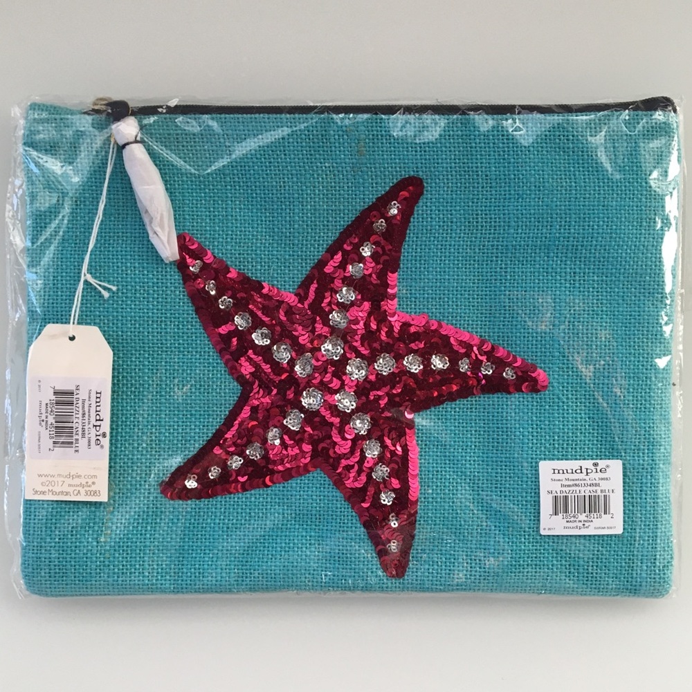 Sea Dazzle clutch